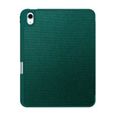 Tech-Protect - iPad 11" (2025) / 10.9" (2024 / 2022) - Canvas Flip Cover m. Pen Holder - Grøn