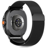 Tech-Protect Samsung Galaxy Watch 9 / 8 / 8 Classic (40 / 44 / 46mm) Milanse Band Rustfri Stål Rem - Sort
