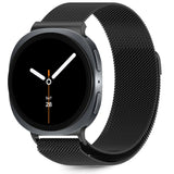 Tech-Protect Samsung Galaxy Watch 9 / 8 / 8 Classic (40 / 44 / 46mm) Milanse Band Rustfri Stål Rem - Sort