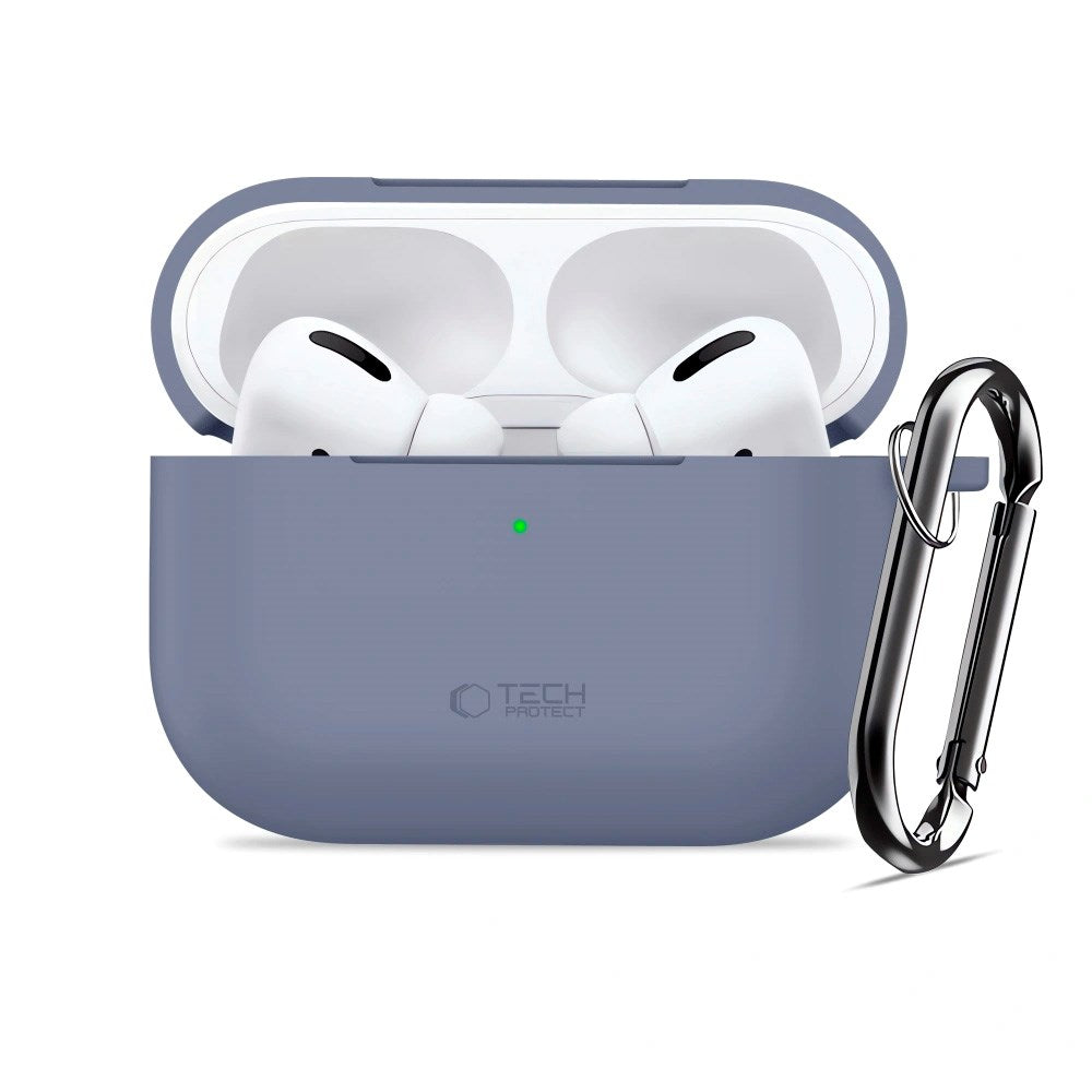 Tech-Protect - Apple AirPods Pro (3. gen.) Silicone Hook Cover - Blå