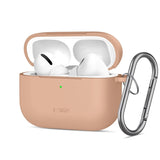 Tech-Protect - Apple AirPods Pro (3. gen.) Silicone Hook Cover - Beige
