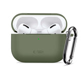 Tech-Protect - Apple AirPods Pro (3. gen.) Silicone Hook Cover - Grøn