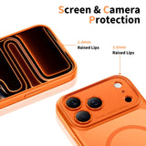 Tech-Protect - iPhone 17 Pro Magpeak Cover - MagSafe Kompatibel - Matte Cosmic Orange - (DEMO)