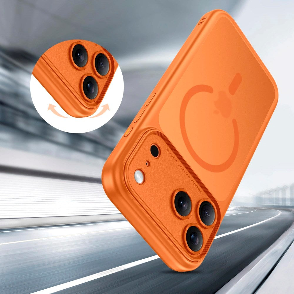Tech-Protect - iPhone 17 Pro Magpeak Cover - MagSafe Kompatibel - Matte Cosmic Orange - (DEMO)