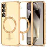 Samsung Galaxy S25 - Tech-Protect MagFlex Cover - MagSafe Kompatibel - Guld