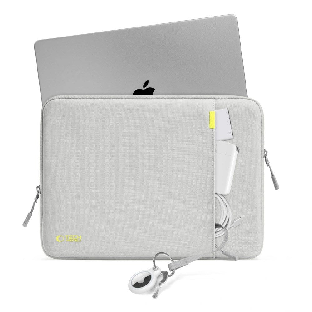 Tech-Protect - Defender MacBook / Laptop 13-14" Sleeve - Grå