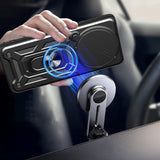 Xiaomi Redmi Note 14 Pro+ Camshield m. Magnetisk Fingerring & Ståfunktion - Sort