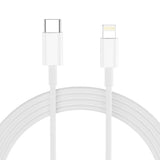 Tech-Protect - 20W Vægoplader m. 1 x Lightning Kabel - Hvid