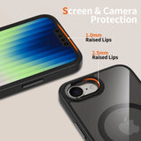 Nothing Phone (3a) Pro Tech-Protect Magmat Mobil Cover - MagSafe Kompatibel - Gennemsigtig / Sort