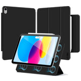 Tech-Protect iPad 11" (2025) / 10.9" (2024 / 2022) SmartCase Magnetisk Flip Cover - Sort