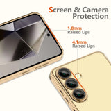 Samsung Galaxy S25 Edge - Tech-Protect MagFlex Cover - MagSafe Kompatibel - Guld
