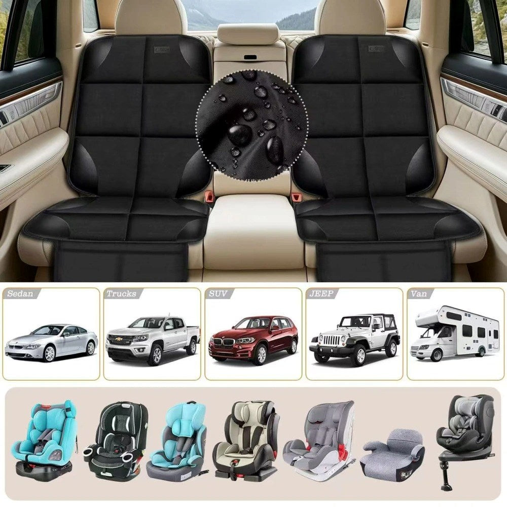 Tech-Protect Overtræk til Bilsæde - Vandafvisende - Sort