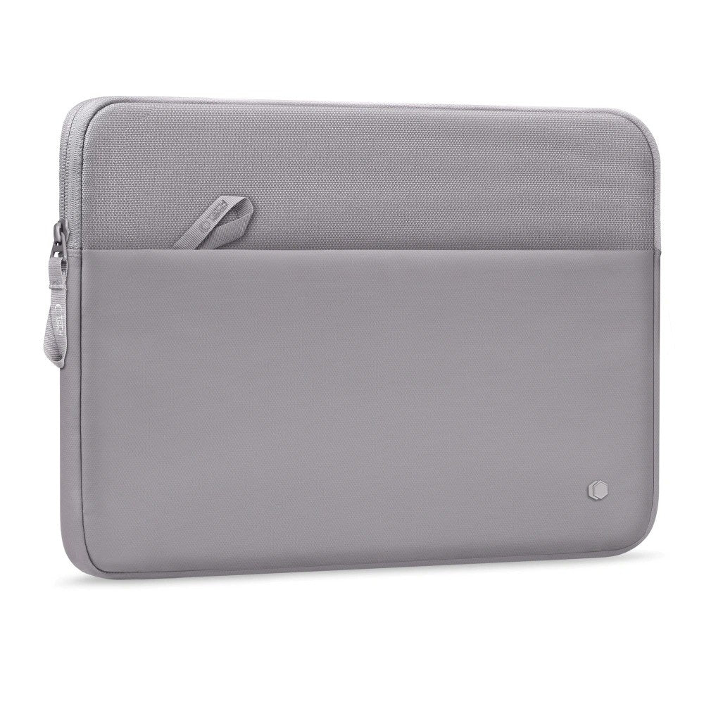 Tech-Protect MacBook / Laptop 15-16" Beskyttende Sleeve med Lomme - Foret Inderside - Grå