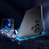 Motorola Moto G55 - Tech-Protect MagMat Plastik Cover - Gennemsigtig / Sort