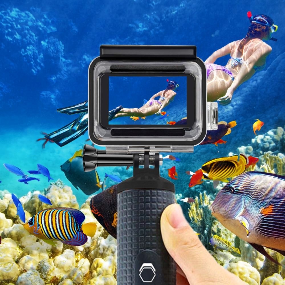 Tech-Protect GA200 Vandtæt Cover GoPro Hero 5 / 6 / 7 - Gennemsigtig