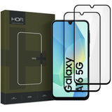 Hofi Samsung Galaxy S24 Ultra Glass Pro+ Skærmbeskyttelsesglas - Case Friendly - 2-Pak - Sort Kant