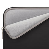 Tech-Protect Sleevy - MacBook/Laptop 13-14" Sleeve m. Lomme - Sort