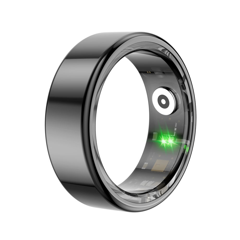 Maxlife - MXSR-100 Smart Ring - Størrelse 9 - Sort