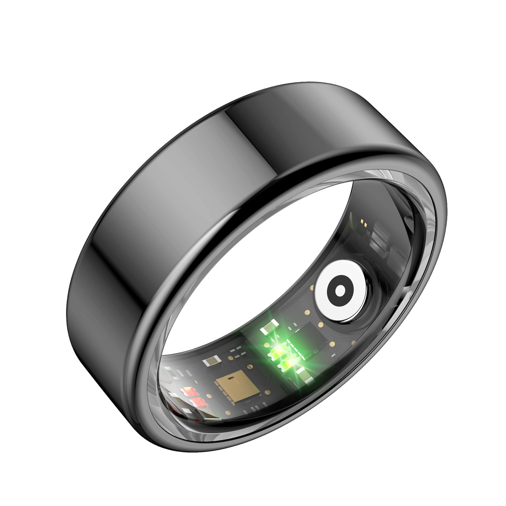 Maxlife - MXSR-100 Smart Ring - Størrelse 9 - Sort