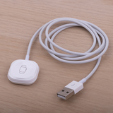 Forever MASM-100 - 3W - Trådløs Oplader til Smartwatch - USB-A - MagSafe Kompatibel - Hvid