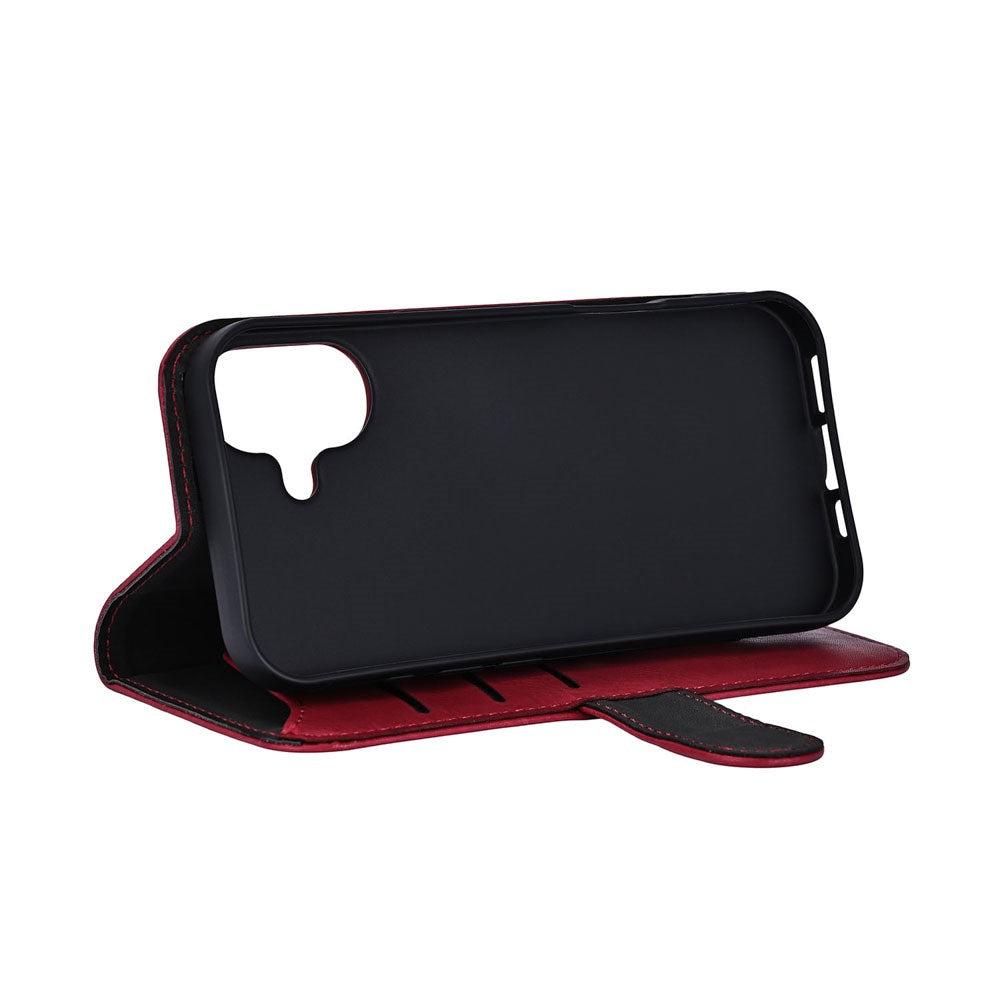 GEAR iPhone 17 Kunstlæder Cover - MagSafe Kompatibel - Rød
