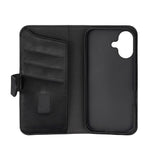GEAR iPhone 17 Kunstlæder Cover - MagSafe Kompatibel - Sort