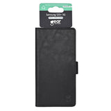 Samsung Galaxy S25+ (Plus) GEAR Classic Flip Cover Kunstlæder m. Kortholder - Sort