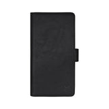 GEAR Samsung Galaxy S25+ (Plus) 2-in-1 Wallet Flip Cover m. Kortholder - Kunstlæder - Sort