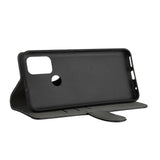 GEAR Motorola Moto G10 / G20 / G30 Wallet Læder Cover m. Pung Sort
