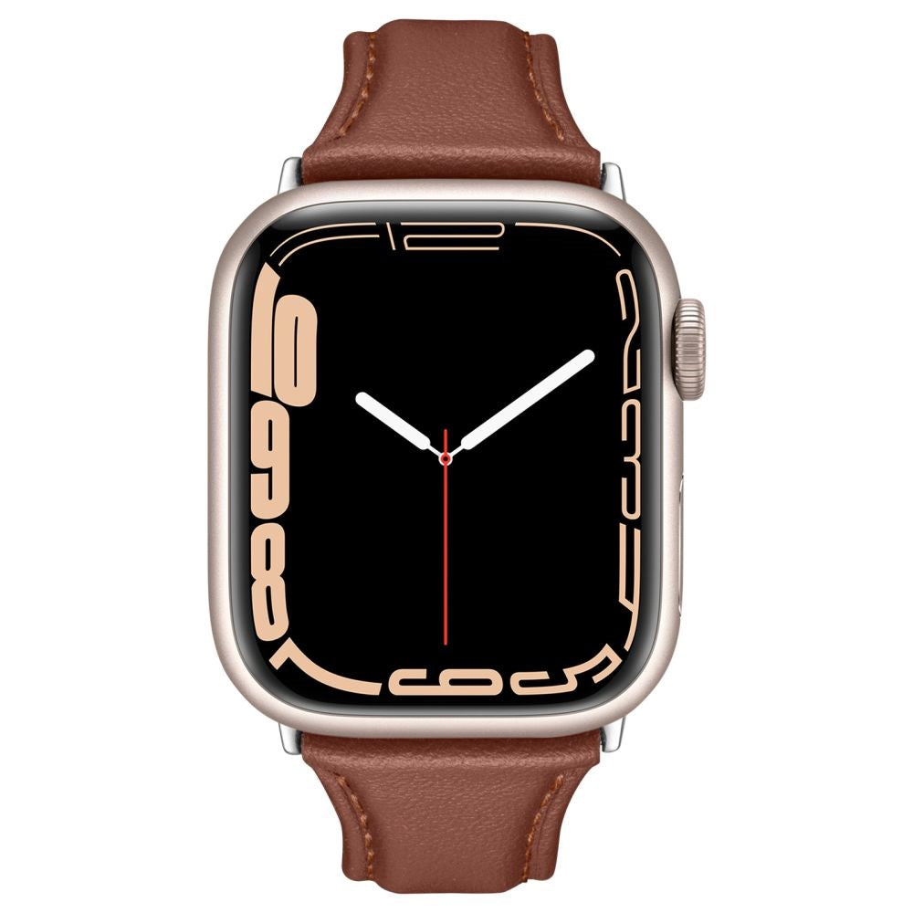 Apple Watch (38-41mm) Cyrill Læder Rem - Classic Look - Brun