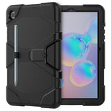 Samsung Galaxy Tab S6 Lite (2020-2024) Tech-Protect Survive Cover m. Beskyttelsesfilm & Kickstand Sort