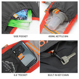 Løbevest m. Lommer - Størrelse L - Lysegrå