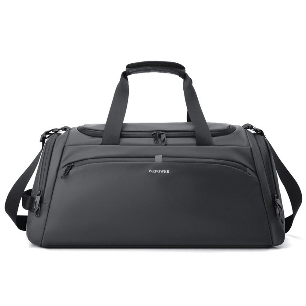 WEPOWER Sportsrygsæk – Praktisk Gymtaske med Stor Plads til Rejse og Arbejde - Grå