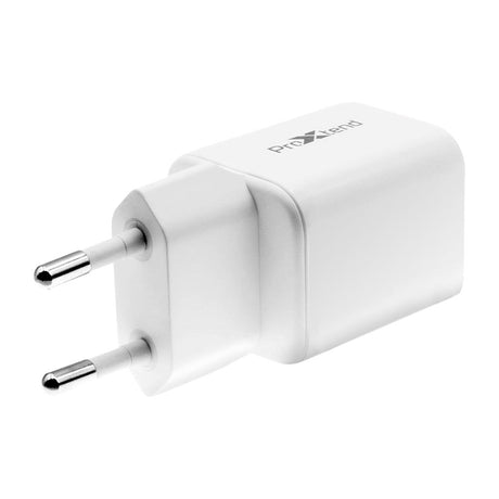 ProXtend USB-C PD Vægoplader - 20W - Hvid
