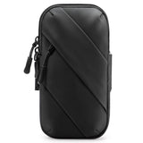 Løbearmbånd m. 2 Lommer (Maks. Mobil 170 x 80 mm) - Sort