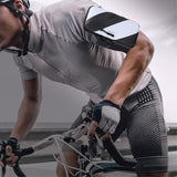 Løbearmbånd m. 2 Lommer (Maks. Mobil 170 x 80 mm) - Sort