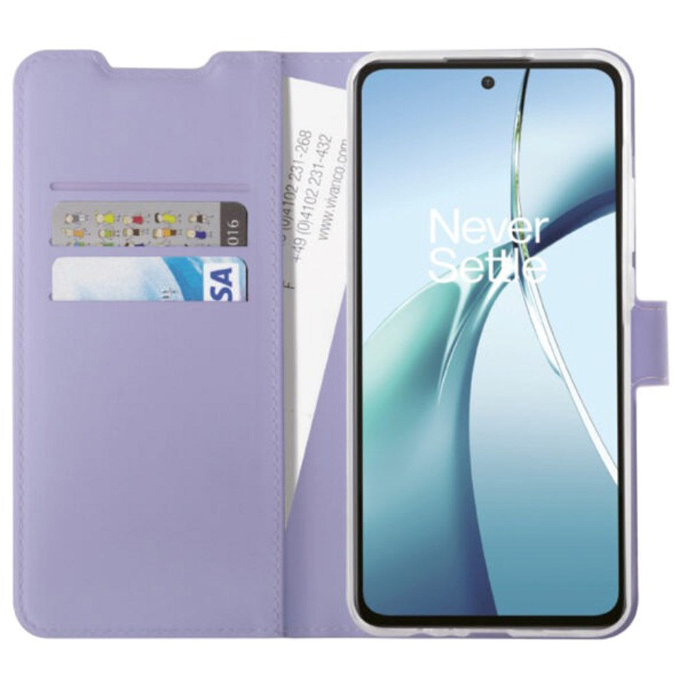 OnePlus Nord CE4 Lite - Vivanco Classic Wallet Flip Cover - Pung - Lilla