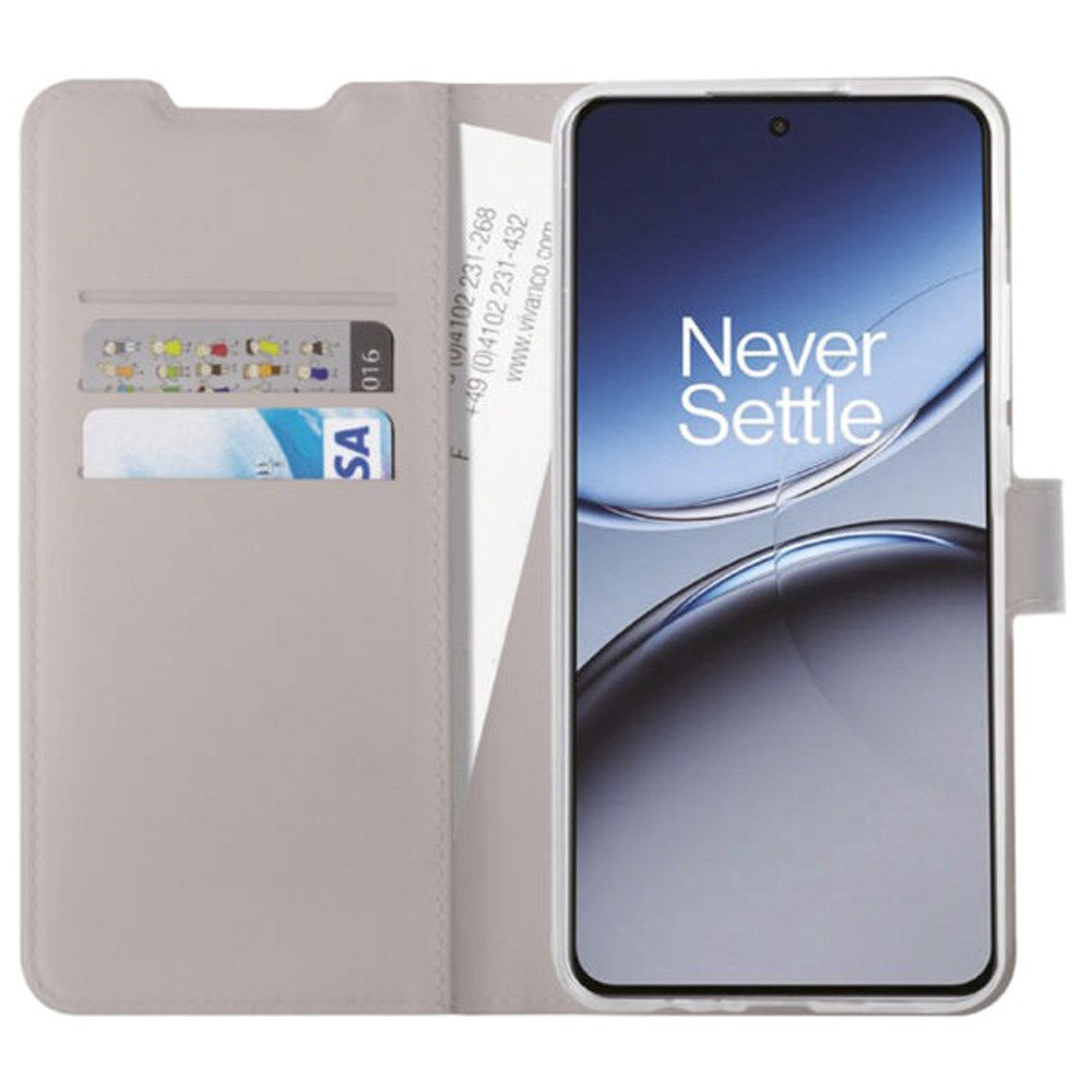 OnePlus Nord 4 5G - Vivanco Classic Wallet Flip Cover - Pung - Taupe