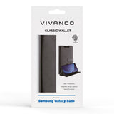 Samsung Galaxy S25+ (Plus) Vivanco Classic Wallet Mobil Cover m. Pung - Sort