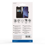 Samsung Galaxy S25+ (Plus) Vivanco Classic Wallet Mobil Cover m. Pung - Sort