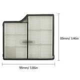 Støvsugerfilter til Roborock G30 / Saros 10 Robotstøvsuger - Hvid