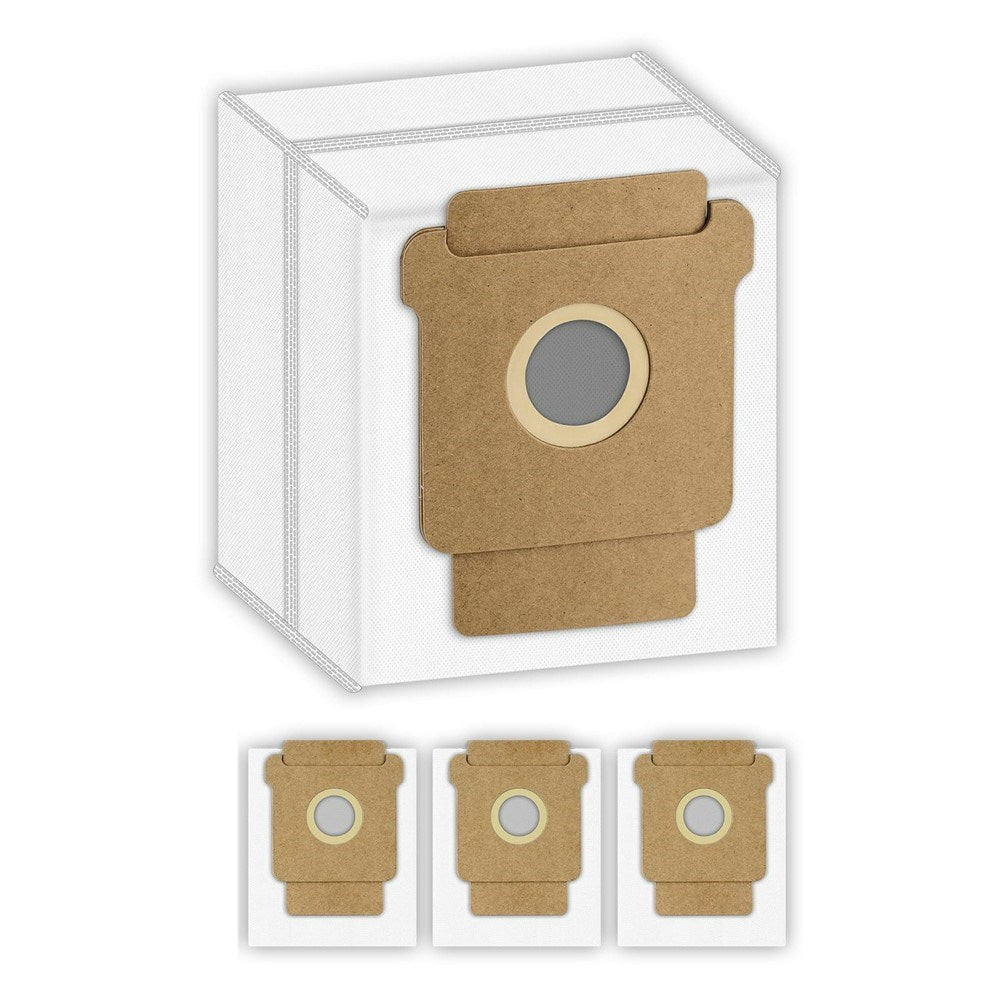 4 stk. Støvsugerpose til iRobot Roomba 105 Combo / 205 Dustcompactor / Plus 405 Combo / Plus 505 Combo Robotstøvsuger - Hvid