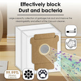 4 stk. Støvsugerpose til iRobot Roomba 105 Combo / 205 Dustcompactor / Plus 405 Combo / Plus 505 Combo Robotstøvsuger - Hvid
