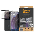 SAFE by PanzerGlass - Motorola Razr 50 - Ultra-Wide Fit Skærmbeskyttelsesglas til Frontskærm & Bagskærm - Gennemsigtig