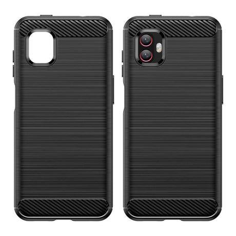 EIDERWOOD Samsung Galaxy Xcover 6 Pro Brushed Carbon Mobil Cover - Sort