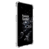 EIDERWOOD OnePlus 10T Fleksibel Plastik Mobil Cover m. Forstærkede Hjørner - Gennemsigtig