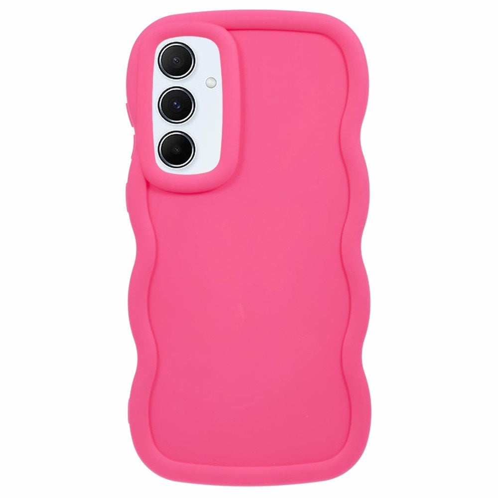 EIDERWOOD - Samsung Galaxy A13 (5G) - Fleksibelt Plastik Wavy Cover - Pink