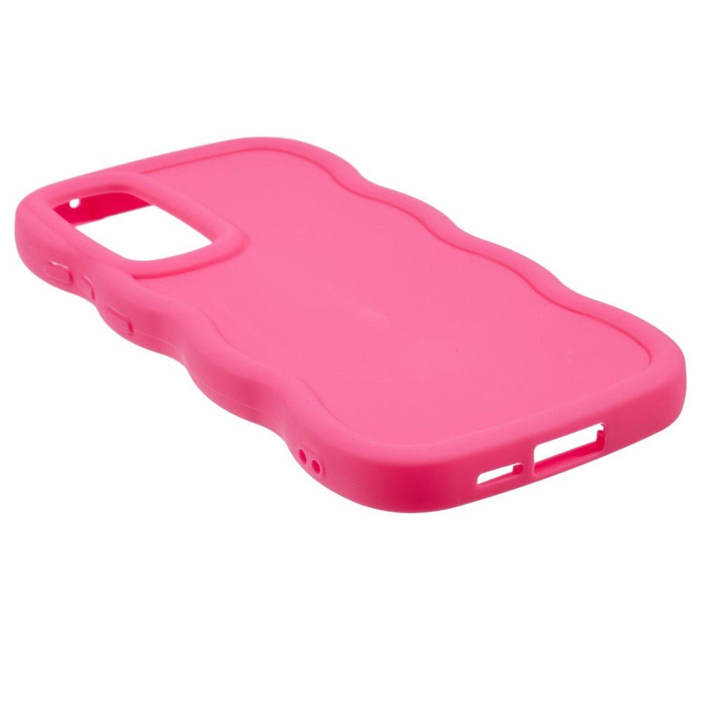 EIDERWOOD - Samsung Galaxy A13 (5G) - Fleksibelt Plastik Wavy Cover - Pink