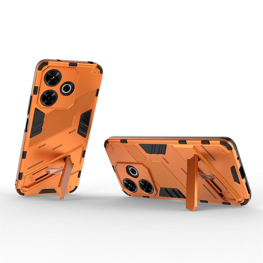 EIDERWOOD Xiaomi Redmi 13 Hybrid Mobil Cover m. Kickstand - Orange
