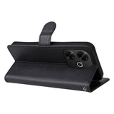 EIDERWOOD Xiaomi Redmi 13 Kunstlæder Mobil Cover m. Pung og Strop - Sort